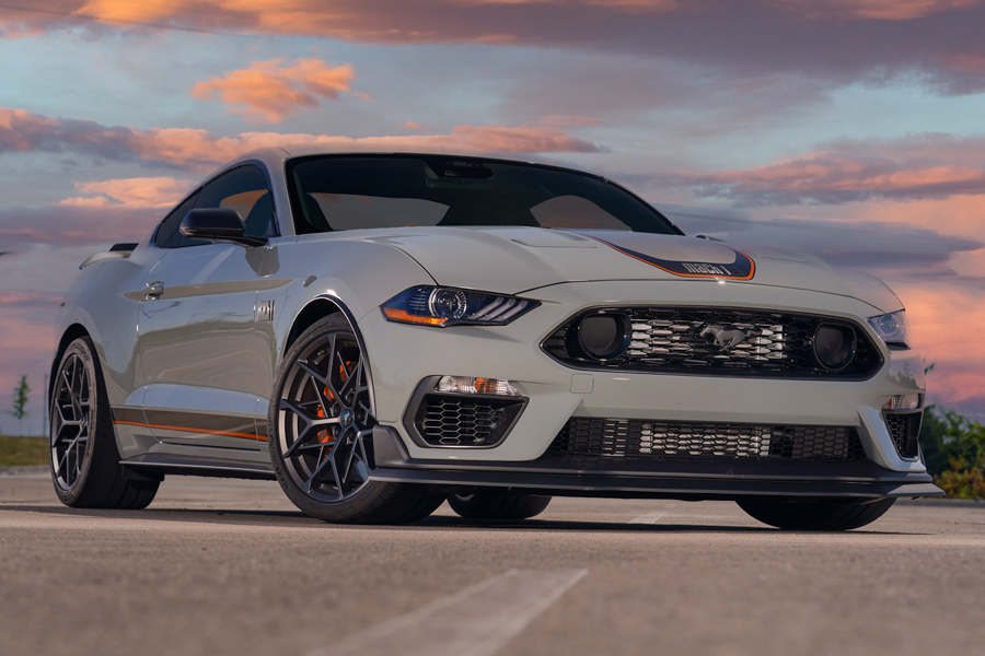Stage 2 ProCharger system on a 2018–2022 Mustang GT Coyote engine