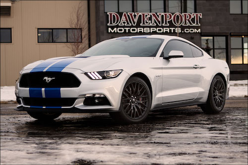 ProCharger supercharger mounted on a 2015–2017 Mustang GT 5.0L Coyote